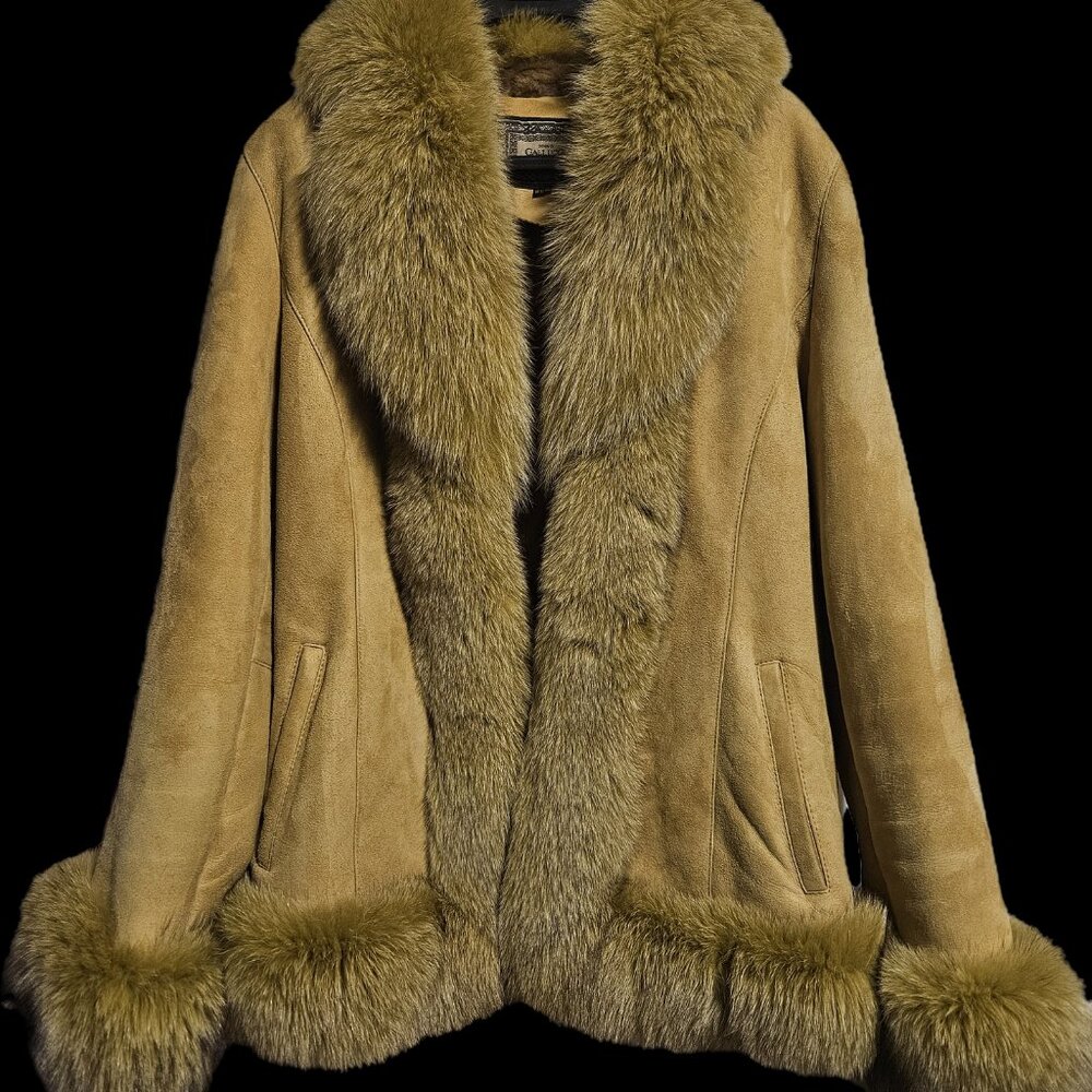 Dinno Gallucci -   Lamb leather & Fox fur Coat